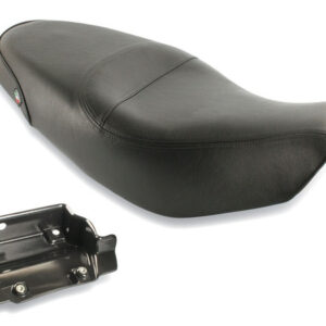 DUCATI SCRAMBLER 803CC 2015-22, BLACK VINTAGE PEBBLY BLACK, TWO-UP VERSION. INCLUDES TOOL TRAY