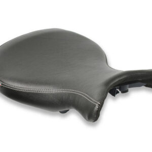 BMW R NINE T, 2013+, SMOOTH PEBBLE BLACK WITH WHITE DOUBLE FRENCH STITCH