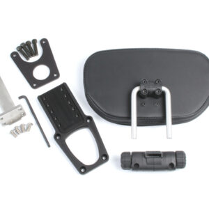 BMW K 1600 GTL 2013-16 EXCLUSIVE EM-5 ADJUSTABLE REAR PASSENGER BACKREST, EXCLUSIVE BLACK.