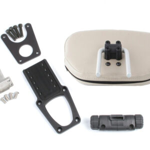 BMW K 1600 GTL 2013-16 EXCLUSIVE EM-5 ADJUSTABLE REAR PASSENGER BACKREST, MEDIUM LIGHT STONE.