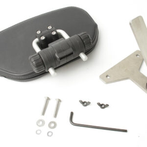 BMW S 1000 XR 2016-19 EM-5 ADJUSTABLE REAR PASSENGER BACKREST CFX, COMPACT PAD.