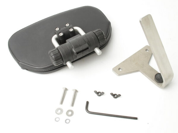 BMW S 1000 XR 2016-19 EM-5 ADJUSTABLE REAR PASSENGER BACKREST CFX, COMPACT PAD.