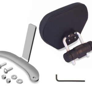 PASSENGER BACKREST HONDA AFRICA TWIN 2016-19, CFX OR DTX, COMPACT PAD. (NOT COMPATIBLE WITH THE ATAS MODEL.)