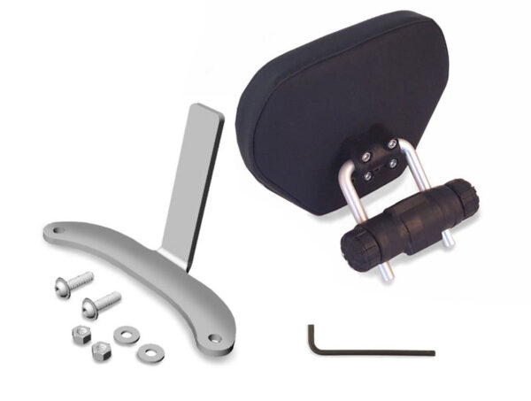 PASSENGER BACKREST HONDA AFRICA TWIN 2016-19, CFX OR DTX, COMPACT PAD. (NOT COMPATIBLE WITH THE ATAS MODEL.)