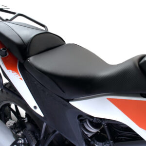 KTM 390 ADVENTURE 2020+, CFX, FRONT SEAT WITH REAR SEAT COVER, REVOLUTION OEM SEAT UPGRADE FOAM & COVER ONLY.