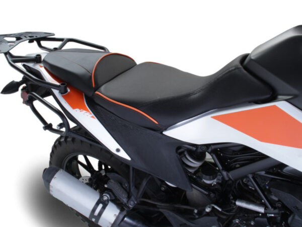 KTM 390 ADVENTURE 2020+, CFX, FRONT SEAT WITH REAR SEAT COVER, REVOLUTION OEM SEAT UPGRADE FOAM & COVER ONLY. - Image 2