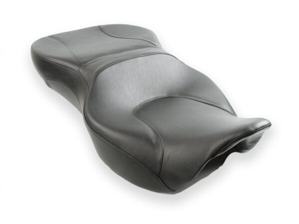HARLEY-DAVIDSON FLH/FLT 2008+, TOURING SEAT, BADLANDS BLACK, TOPSTITCH