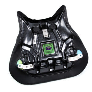 APRILIA TUONO R 02 FRONT SEAT PACKAGE WITH 2-PC REAR SEAT, CFX, MATCHING REAR COVER.