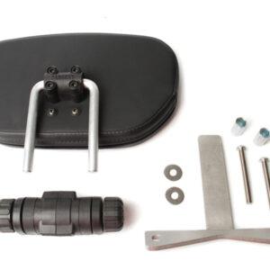 KTM 1090 / 1190 /1290 ADVENTURE EM-5 REAR PASSENGER BACKREST, DTX, TOPSTITCH, ALL BLACK.