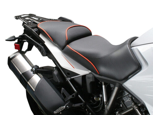 KTM 1050 1190 ADVENTURE 1290 SUPER ADVENTURE 2013-20, DTX / GRIPZONES, PERFORMANCE PLUS, 2-PC SET, REVOLUTION OEM SEAT UPGRADE FOAM & COVER ONLY.