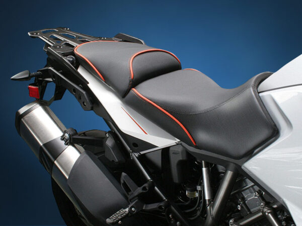 KTM 1050 1190 ADVENTURE 1290 SUPER ADVENTURE 2013-20, DTX / GRIPZONES, PERFORMANCE PLUS, 2-PC SET, REVOLUTION OEM SEAT UPGRADE FOAM & COVER ONLY. - Image 2