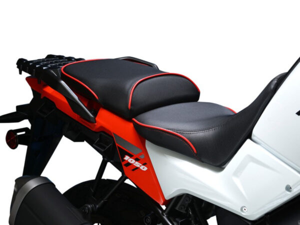 SUZUKI 1050 XT 2020+, DTX / GRIPZONES, PERFORMANCE PLUS, 2-PC SET, REVOLUTION OEM SEAT UPGRADE FOAM & COVER ONLY.
