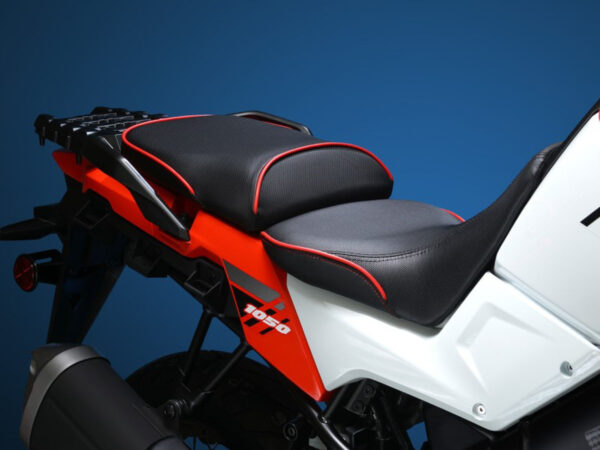 SUZUKI 1050 XT 2020+, DTX / GRIPZONES, PERFORMANCE PLUS, 2-PC SET, REVOLUTION OEM SEAT UPGRADE FOAM & COVER ONLY. - Image 2