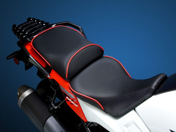 SUZUKI 1050 XT 2020+, DTX / GRIPZONES, PERFORMANCE PLUS, 2-PC SET, REVOLUTION OEM SEAT UPGRADE FOAM & COVER ONLY. - Image 3