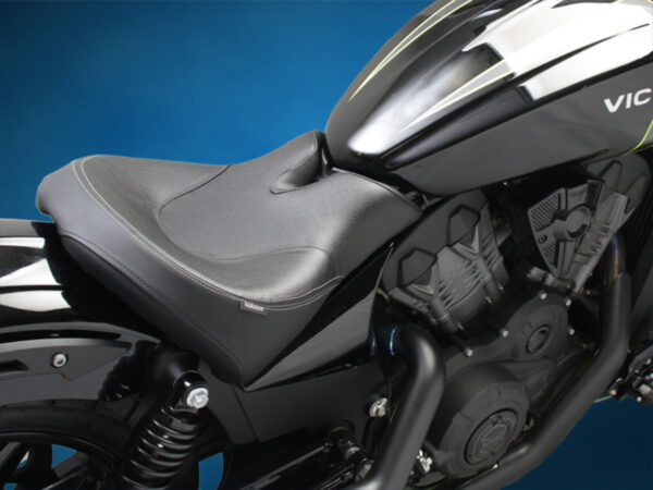 VICTORY OCTANE, BADLANDS BLACK, DOUBLE WHITE STITCH, FRONT ONLY. - Image 2