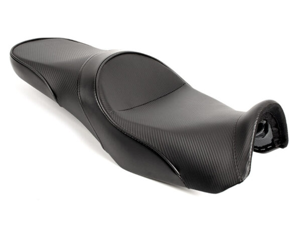 YAMAHA FZ1 / FZS1000 FAZER 01-05, CFX / BLACK WELT, 1-PC SEAT.