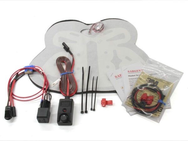 DIY HEAT SEAT HEATER KIT WITH ONE HEAT BOSS SOLID-STATE CONTROLLER.