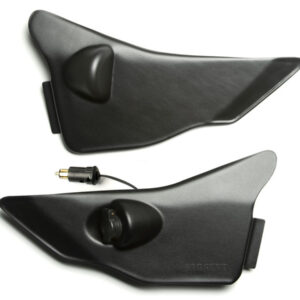BMW 2011+ K 1600 GT, 2011-2016 K 1600 GTL/EXCLUSIVE SPLASH GUARDS WITH ACCESSORY PLUG.